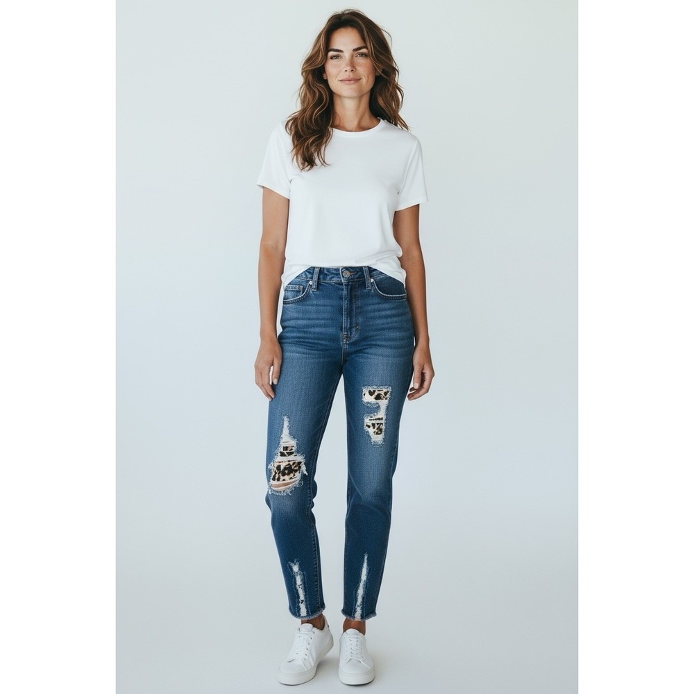 Judy Blue NWT Skinny Jeans Womens 3 26 High Waist Distressed